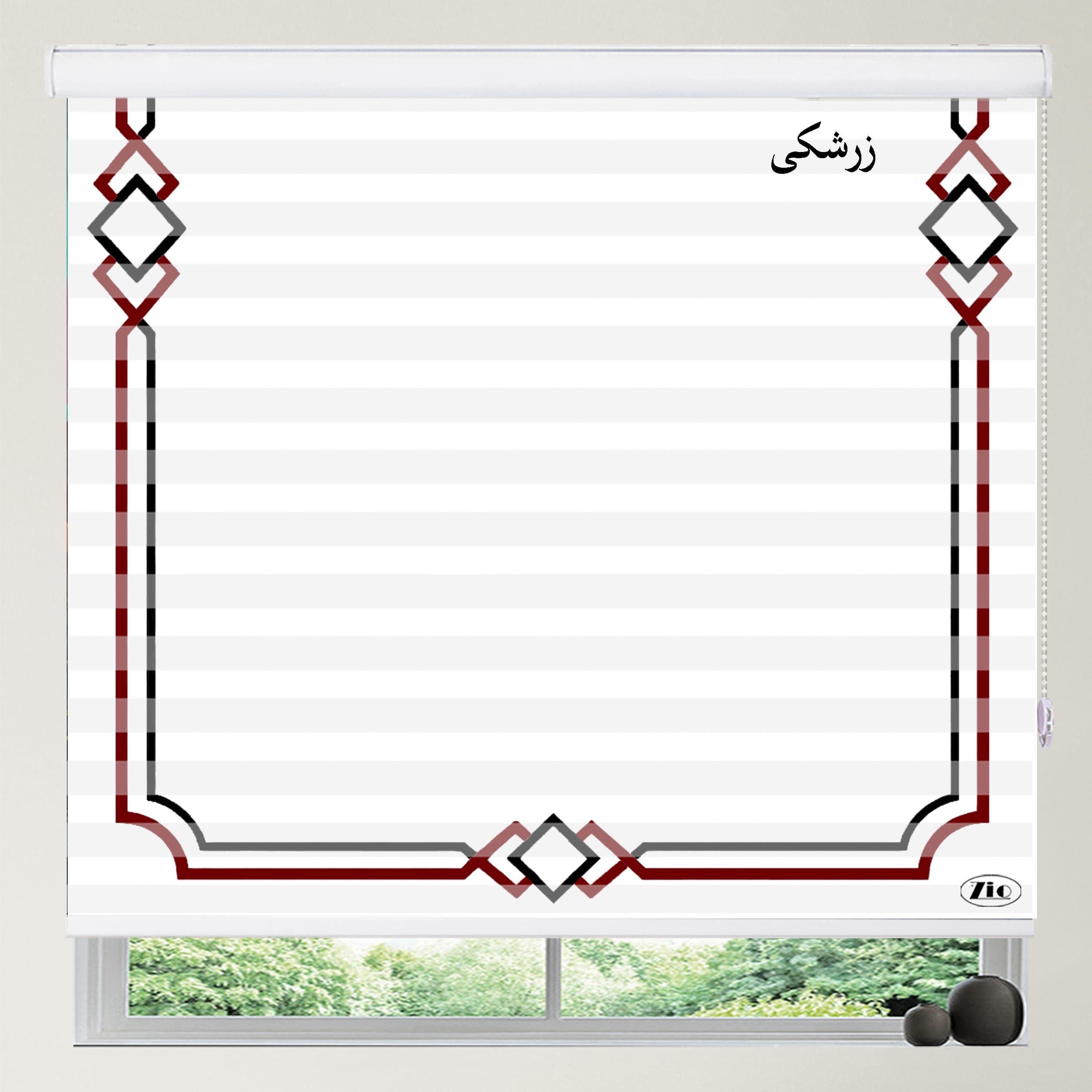 پرده زبرا بازرگانی زیو مدل LU-120 — تصویر ۷