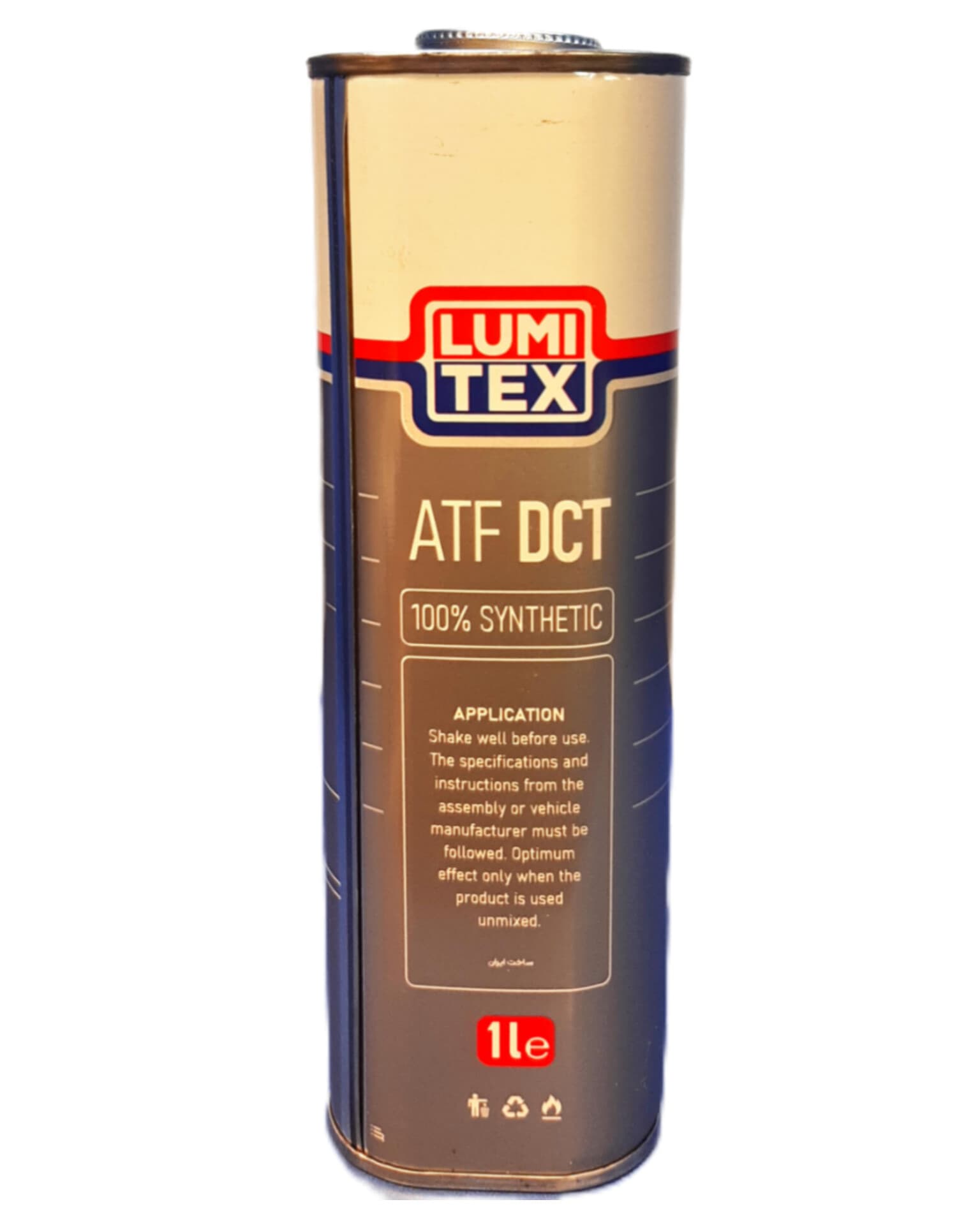 روغن گیربکس اتوماتیک لومیتکس ATF DCT (یک لیتری) — تصویر ۳