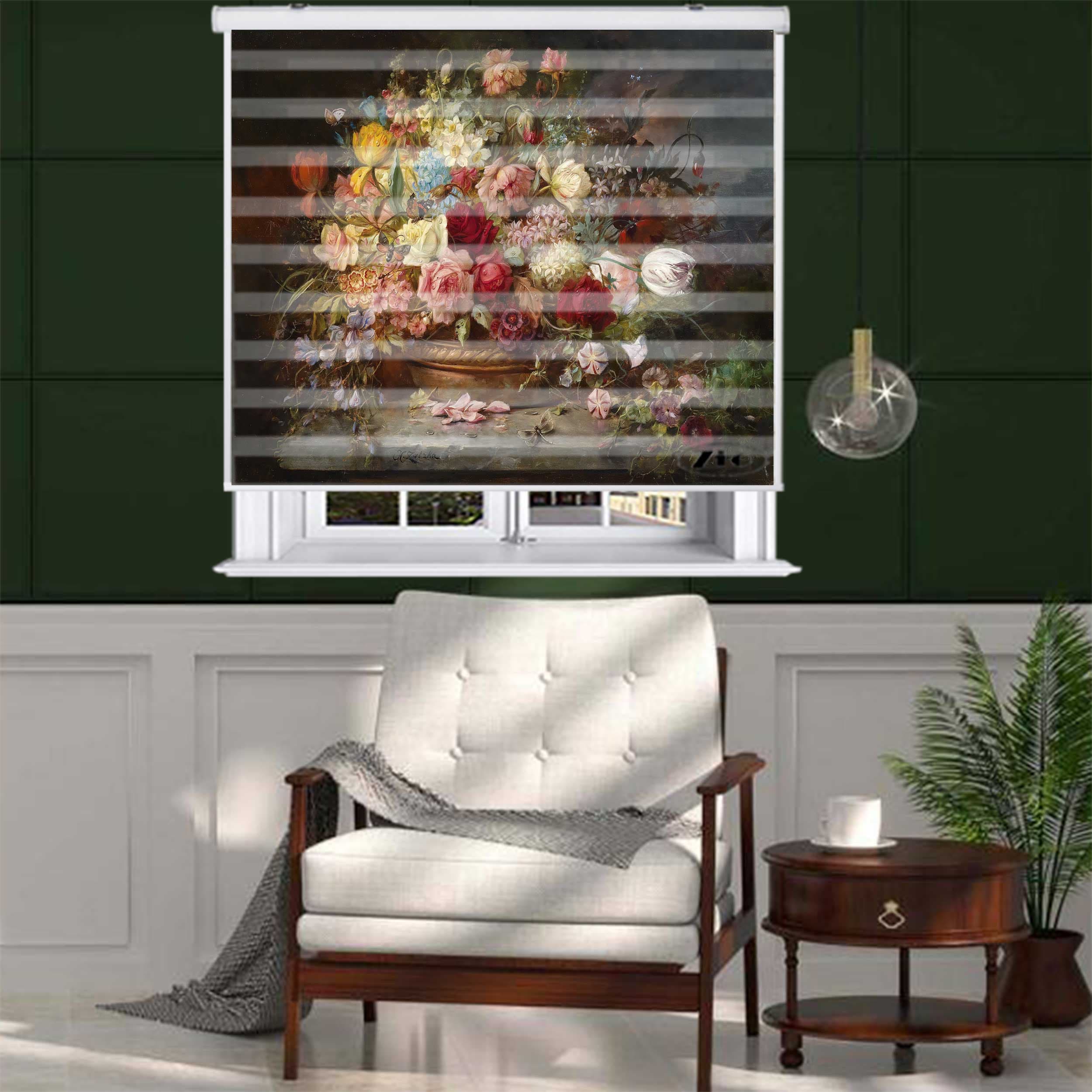 پرده زبرا زیو مدل P6000 سایز 200×150 سانتی متر