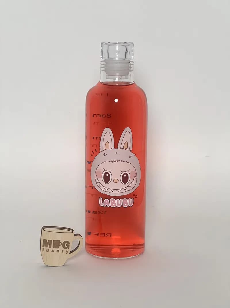 بطری پیرکس وارداتی ساده لبوبو درب واشردار 500 میل — تصویر ۲