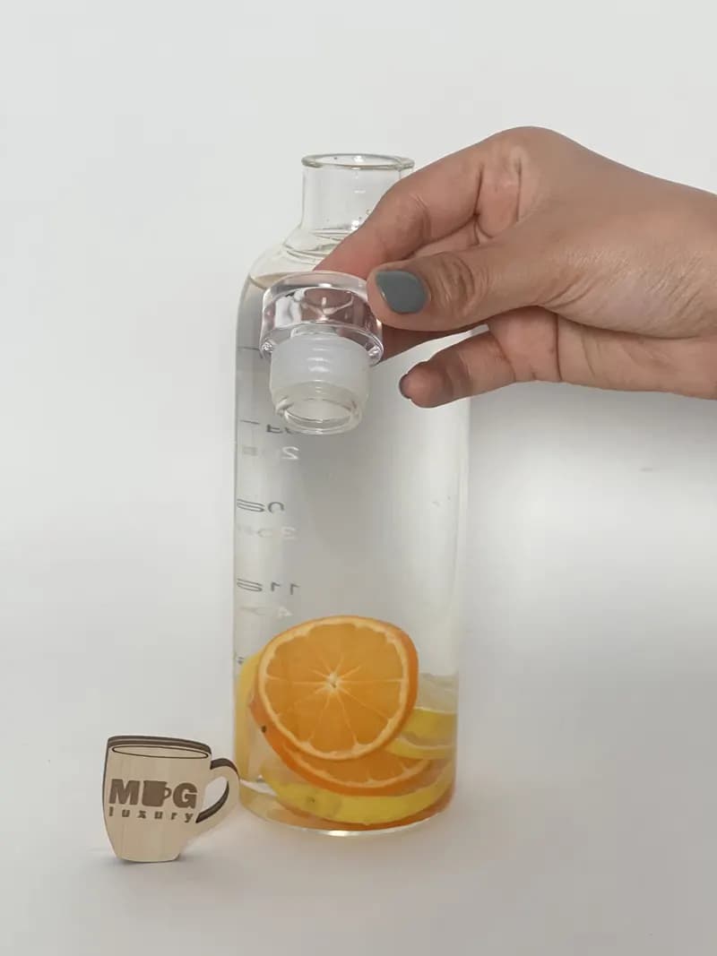 بطری پیرکس وارداتی ساده درب واشردار 750 میل — تصویر ۲