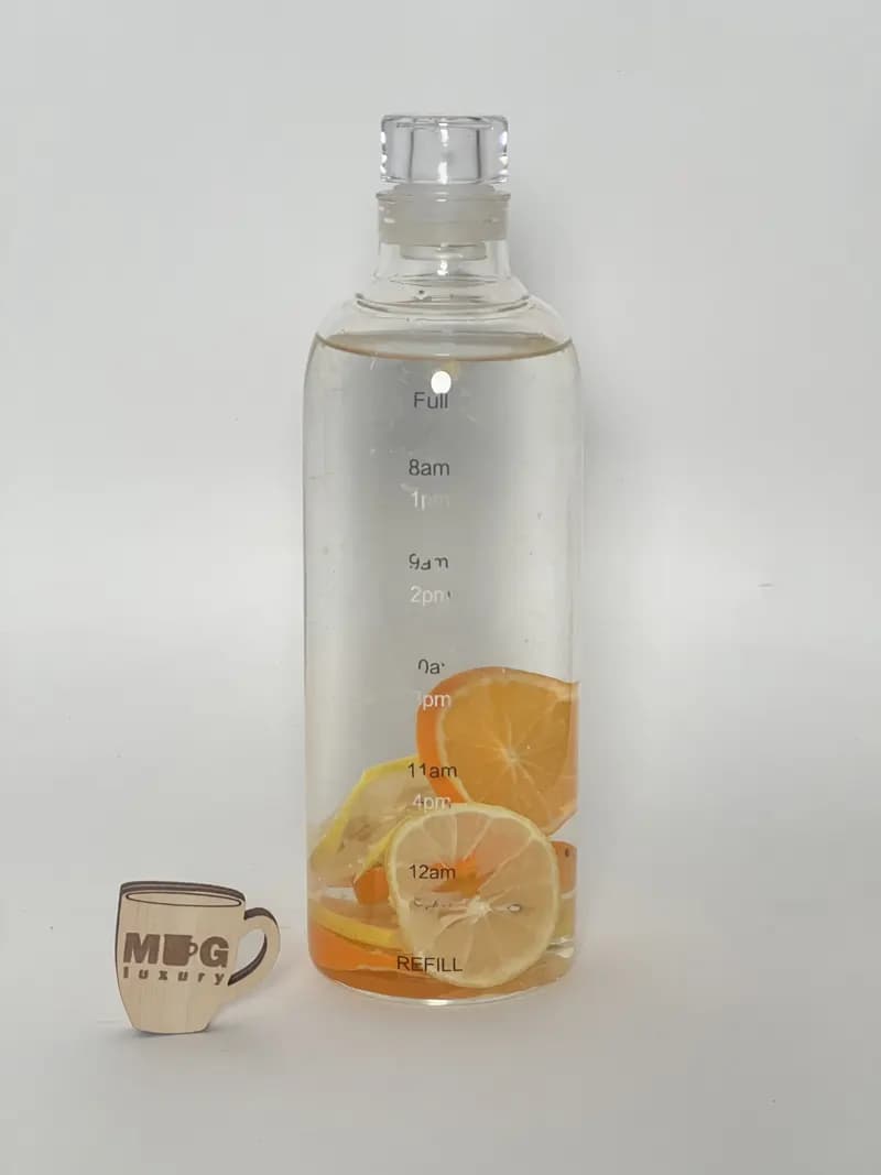 بطری پیرکس وارداتی ساده درب واشردار 750 میل
