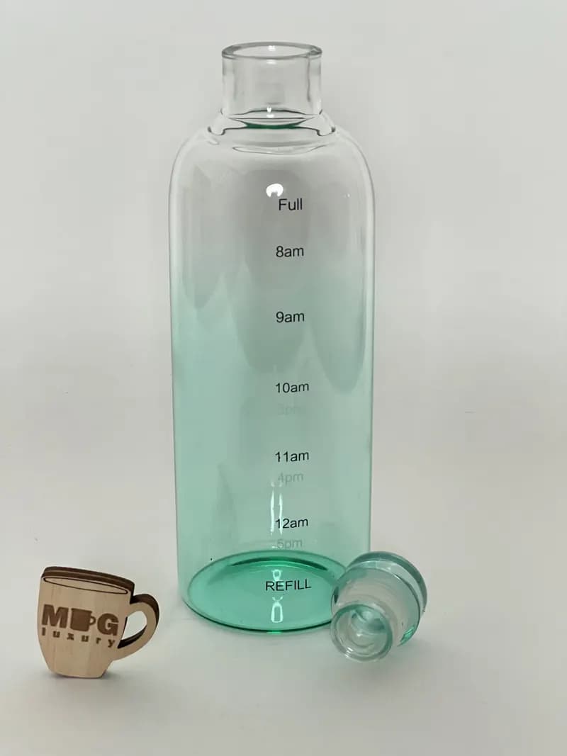 بطری پیرکس وارداتی ساده رنگی درب واشردار 750 میل — تصویر ۶