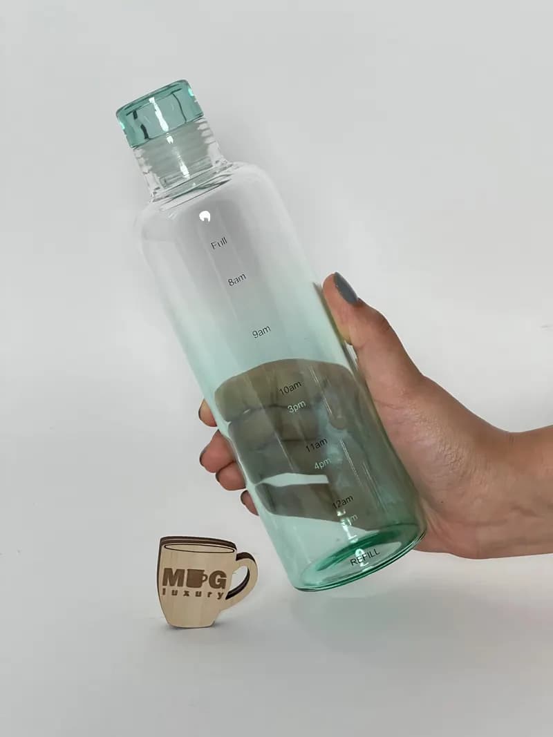 بطری پیرکس وارداتی ساده رنگی درب واشردار 500 میل — تصویر ۶