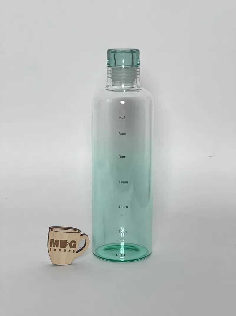 بطری پیرکس وارداتی ساده رنگی درب واشردار 500 میل — تصویر ۳