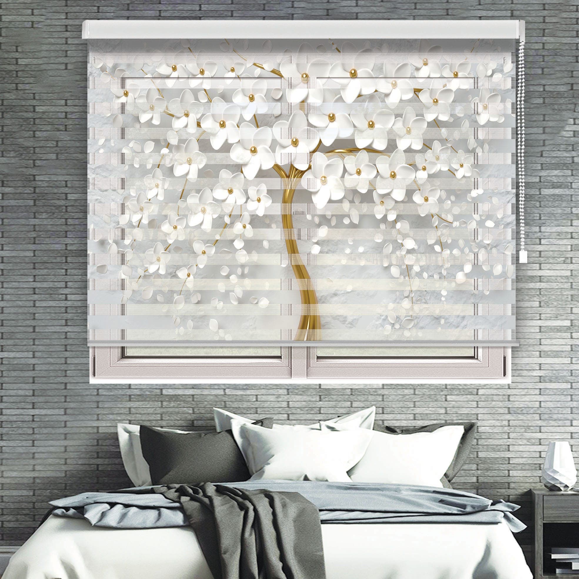 پرده زبرا مدل TD-95 سایز 250×200 سانتی متر