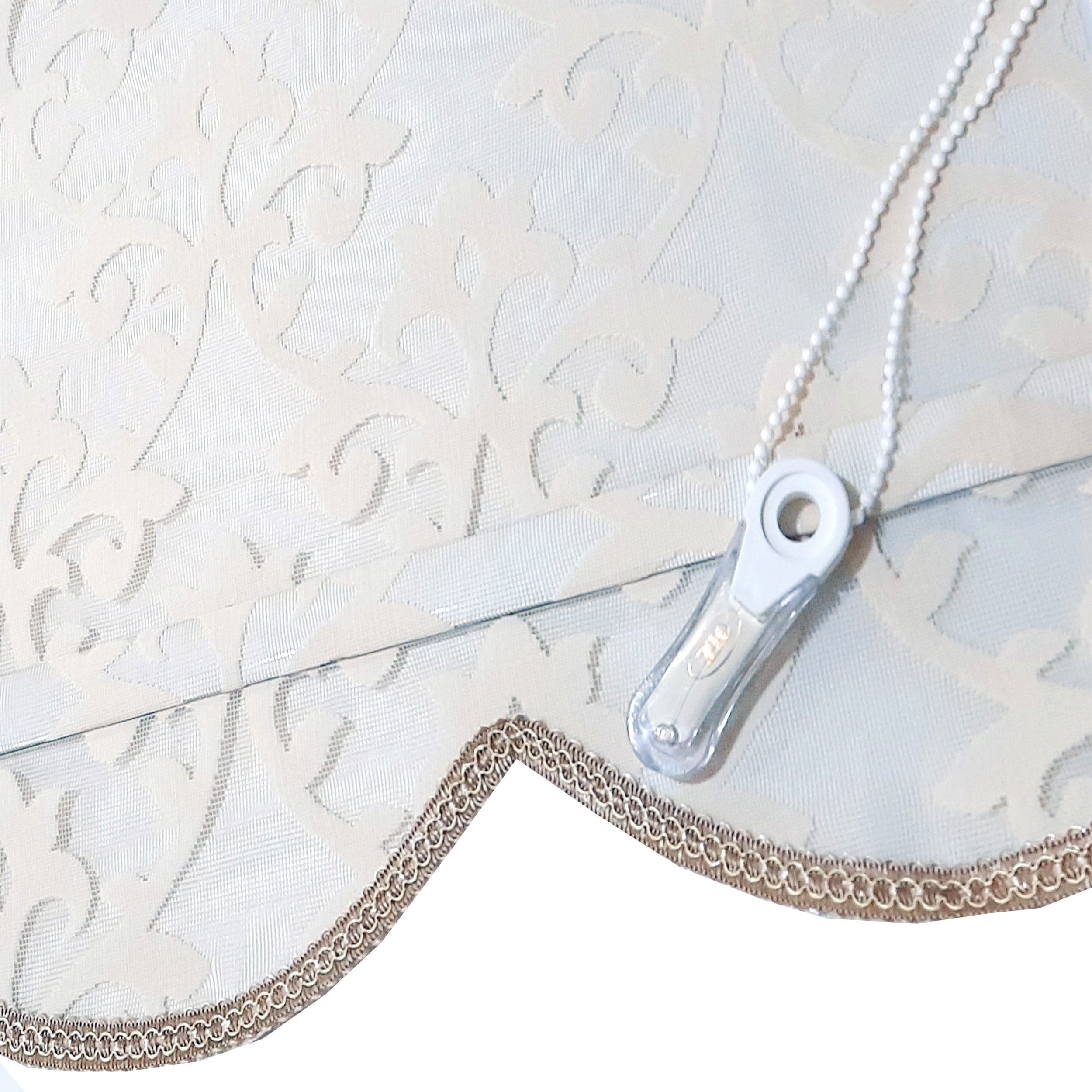 پرده شب و روز زیو کد 120 کازینا کرم-دالبردار — تصویر ۴
