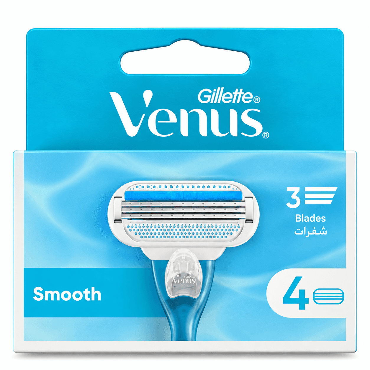 تیغ یدک اصلاح 5 لبه ژیلت ونوس SKIN Cushion Venus Gillette