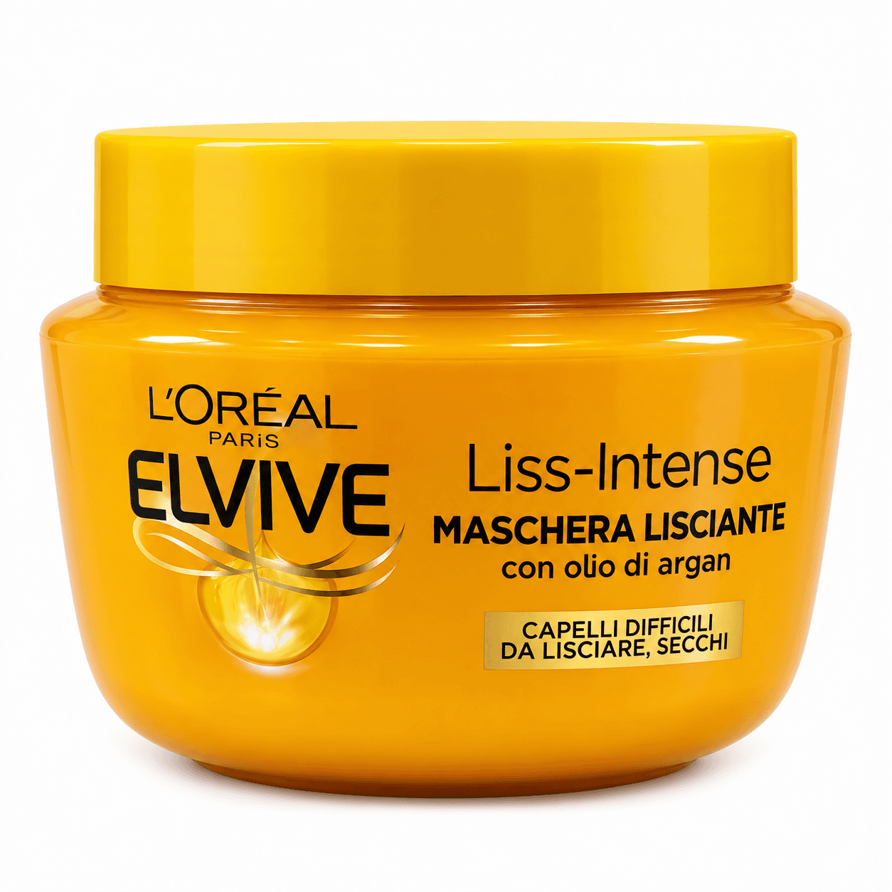ماسک مو آرگان لورال LISS_INTENSE MASCHERA LISCIANTE LOREAL ELVIVE