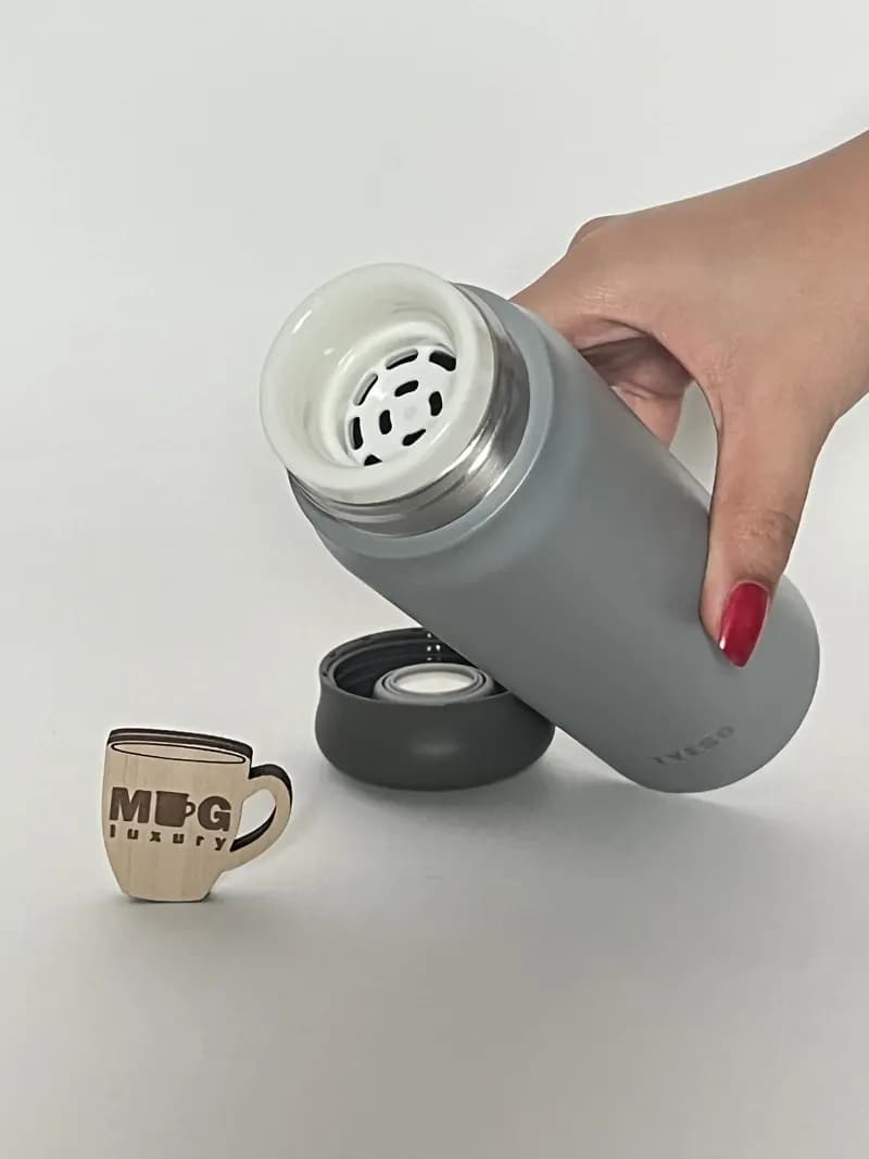 فلاسک صافی دار درب پیچی تایسو 500 میل استیل 304 — تصویر ۶