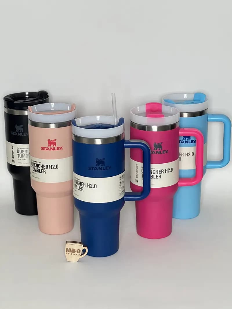 تامبلر استنلی STANLEY مدل QUENCHER H2O TUMBLER دسته دار 1.18 لیتر