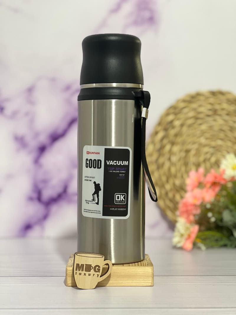 فلاسک GOOD VACUUM کوهنوردی 800 میل استیل 304 — تصویر ۵
