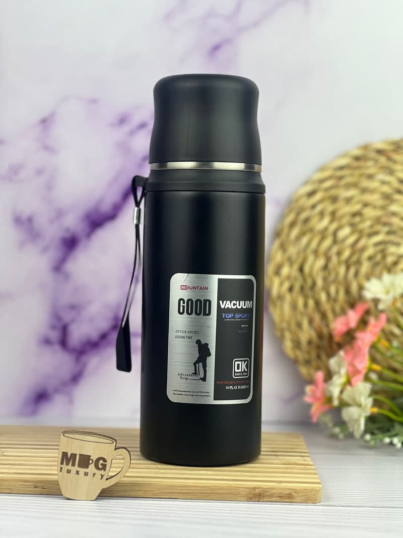 فلاسک GOOD VACUUM کوهنوردی 800 میل استیل 304 — تصویر ۲