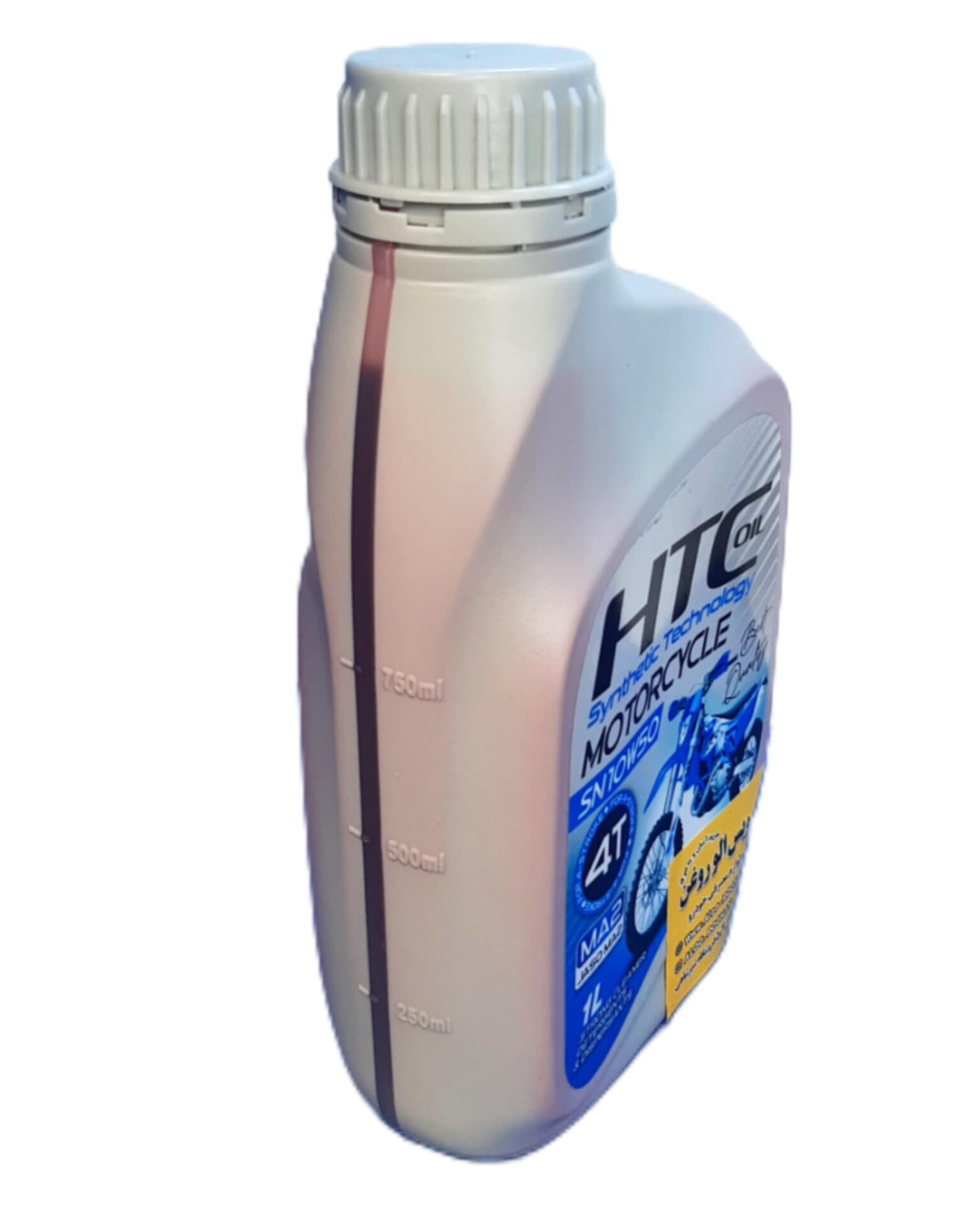 روغن موتور سیکلت اچ تی سی (MA2 4T 10w50 (HTC (یک لیتری) SN — تصویر ۳