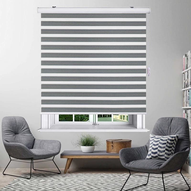 پرده زبرا زیو کد4064سایز180×140سانتی‌ متر