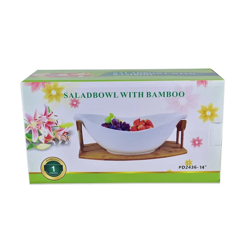 جا میوه چوب بامبو مدل PD2436-12