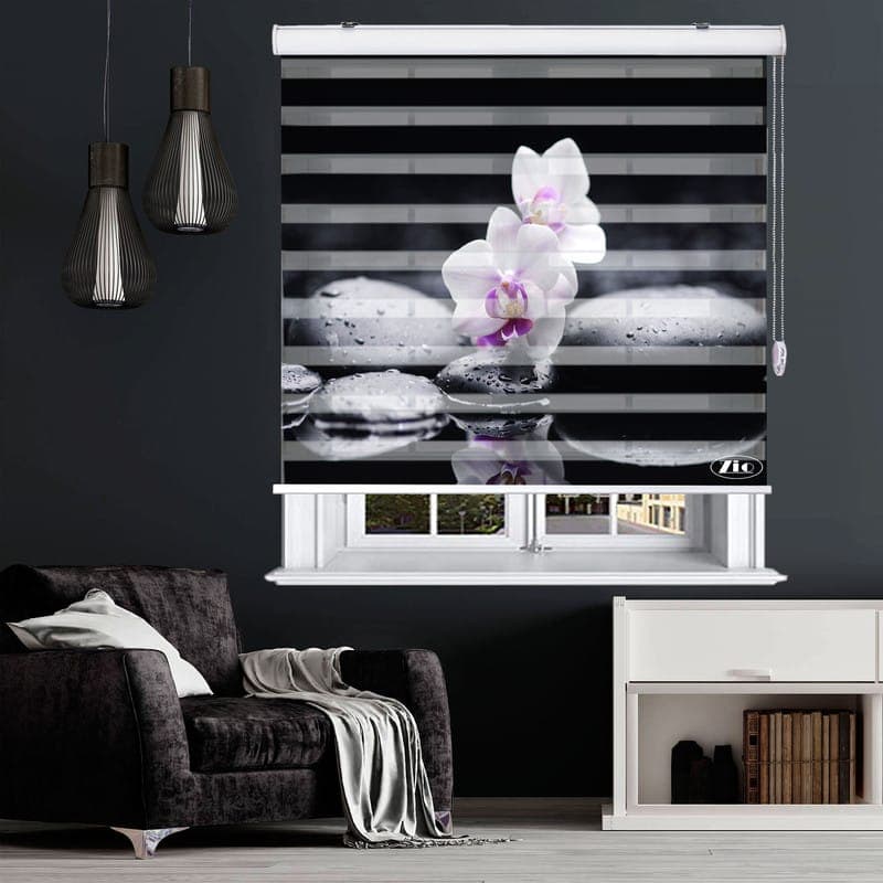 پرده زبرا زیو کدL5048سایز150×100سانتی‌ متر