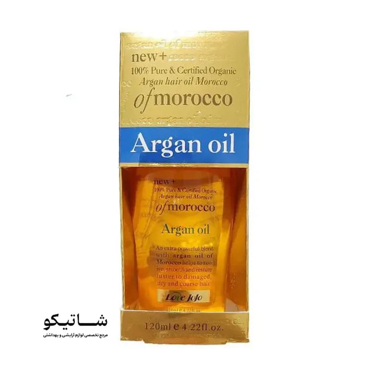 روغن آرگان لاو جوجو حجم 120 میل — تصویر ۳