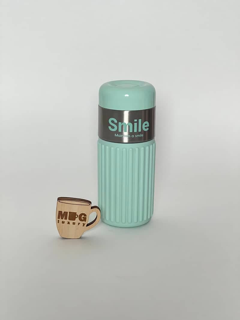مینی فلاسک SMILE درب پیچی 200 میل استیل 316 — تصویر ۵