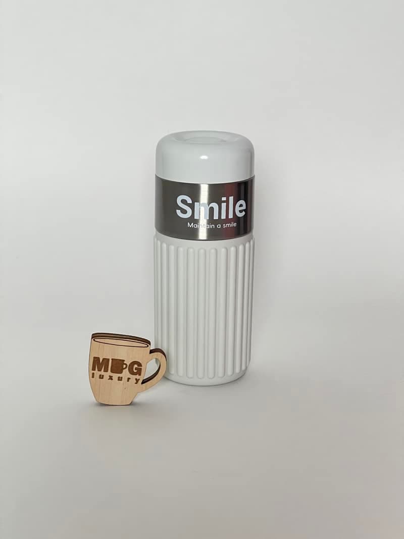 مینی فلاسک SMILE درب پیچی 200 میل استیل 316 — تصویر ۳