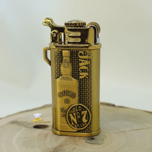 فندک فلزی طرح Jack Daniel’s — تصویر ۲