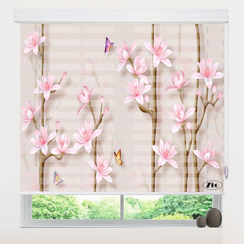 پرده زبرا زیو کد3D1226سایز150×100سانتی‌ متر — تصویر ۳