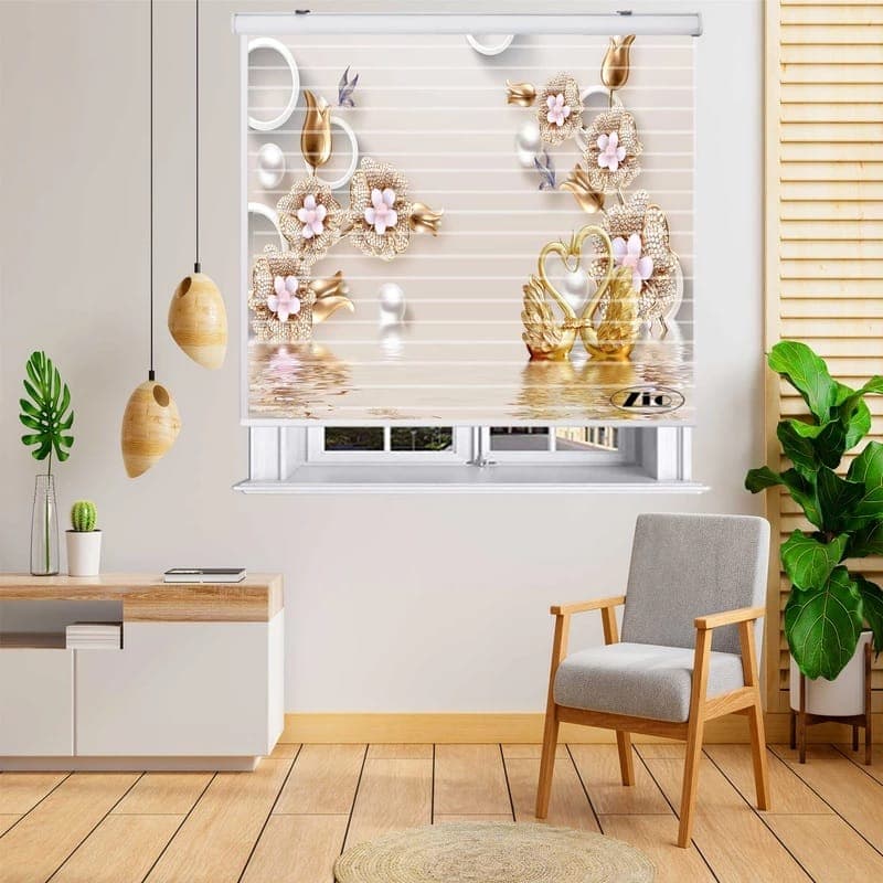پرده سیلوئت کد 3D1093 سایز 150×150