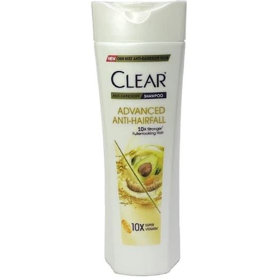 شامپو ضد شوره کلیر Clear مدل Advanced Anti Hairfall - اروند سوق — تصویر ۲