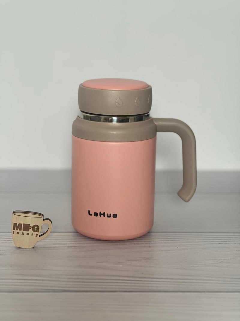 فلاسک LEHUA دسته دار صافی دار 750 میل استیل 316 — تصویر ۷