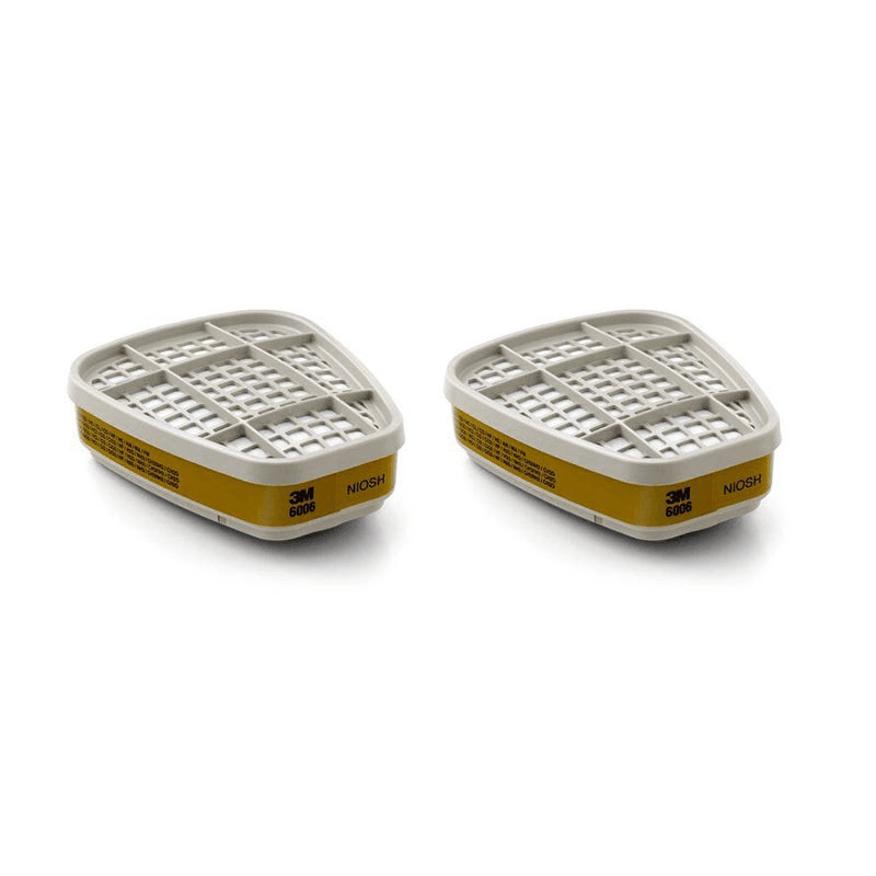 ماسک نیم صورت تری ام(3M)مدل 7502 بافیلتر 6006 — تصویر ۳