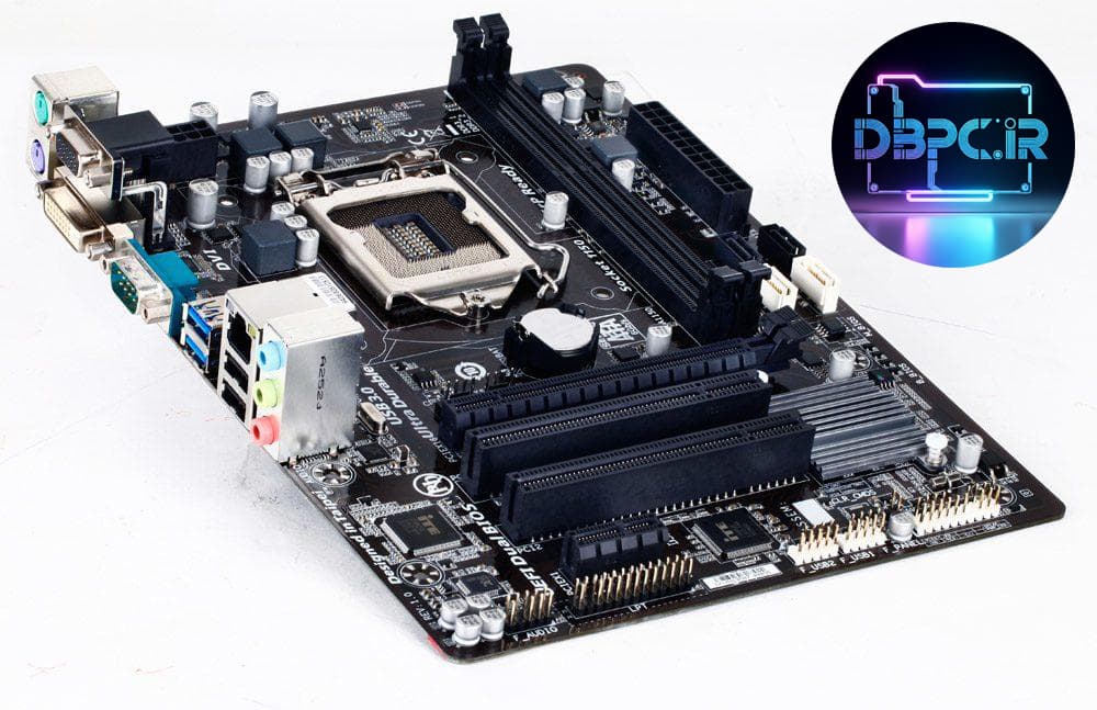 مادربرد Gigabyte GA-H81M-S2PV | سوکت LGA1150 | DDR3 | استوک
