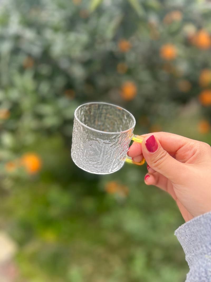 شات پیرکس یخی دسته طلایی آنتی شوک — تصویر ۲