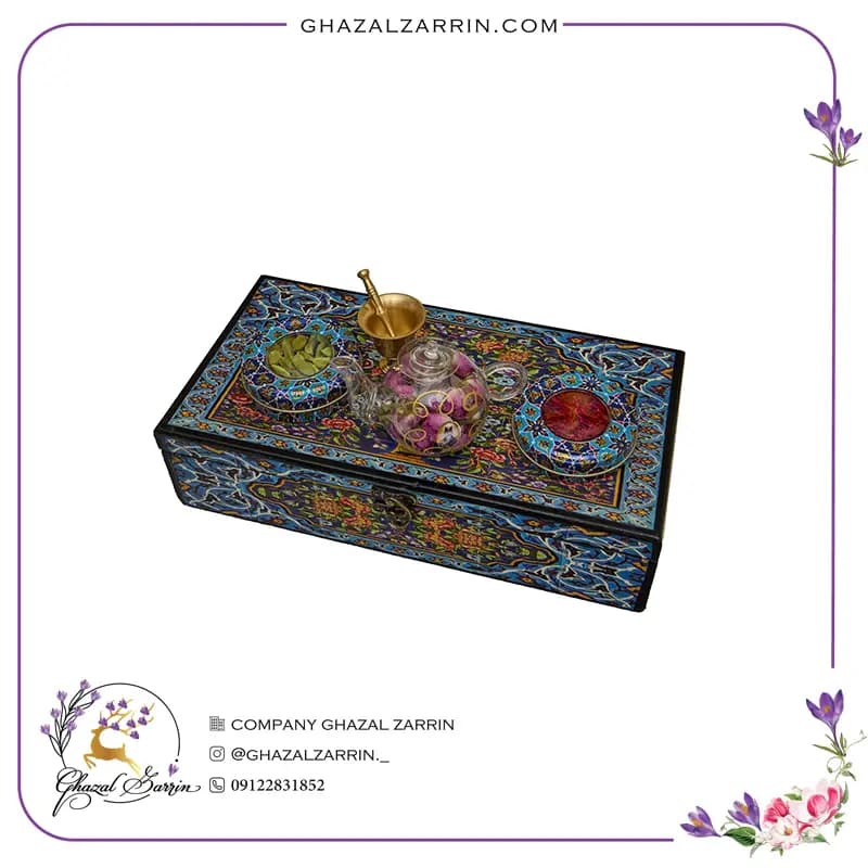 باکس زعفران مدل شهرزاد — تصویر ۲