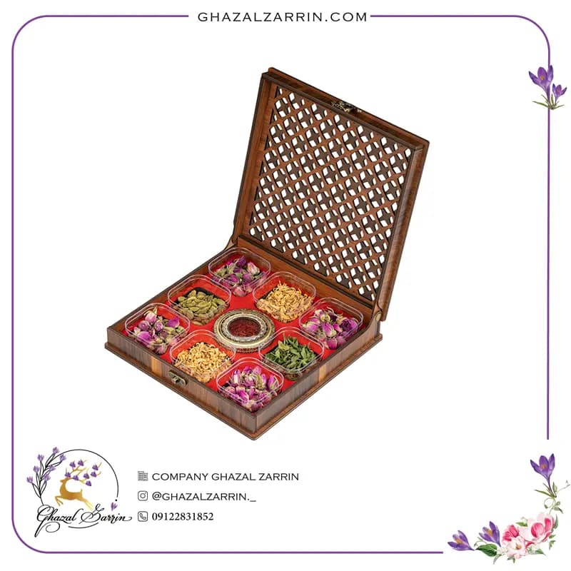 باکس دمنوش طرح ستاره