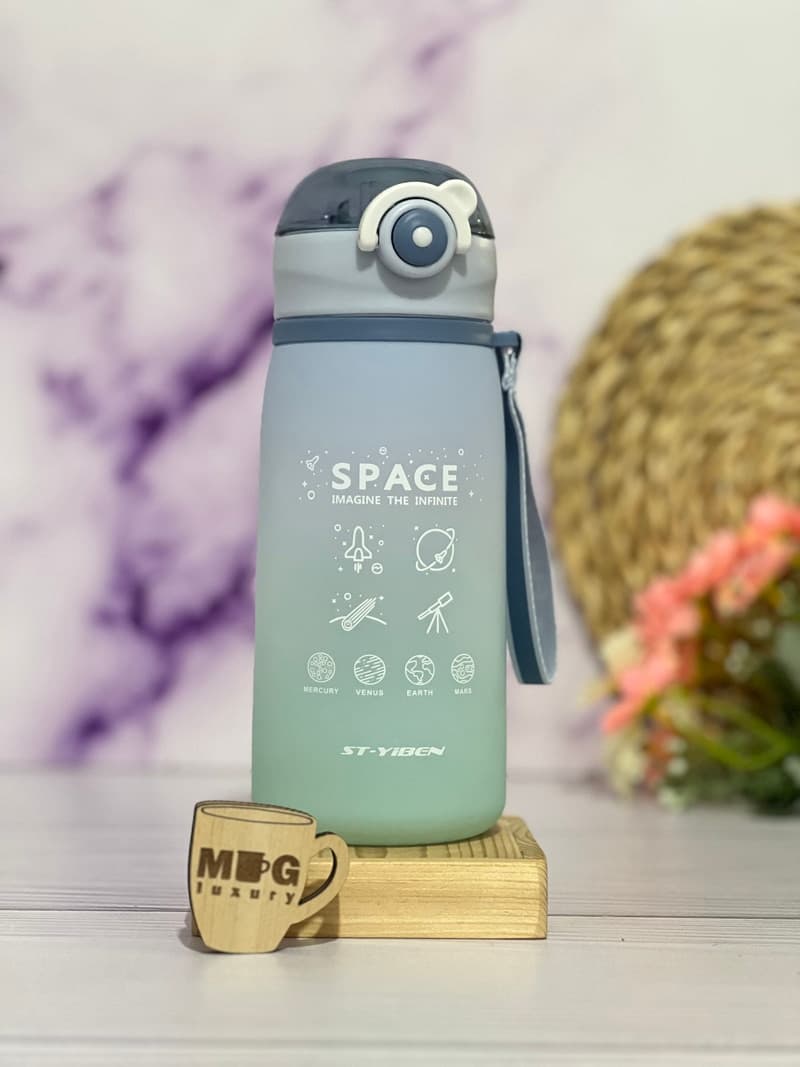 قمقمه SPACE مات آسان نوش دار بنددار قفل دار 630 میل — تصویر ۴