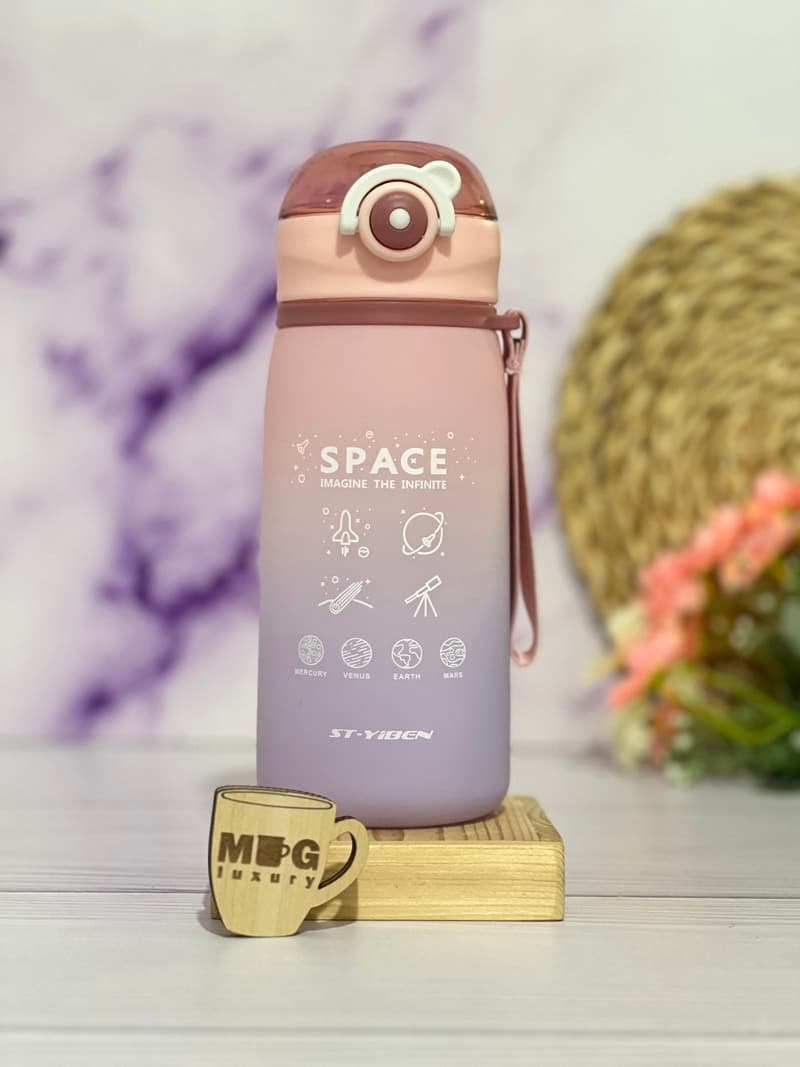 قمقمه SPACE مات آسان نوش دار بنددار قفل دار 630 میل — تصویر ۵