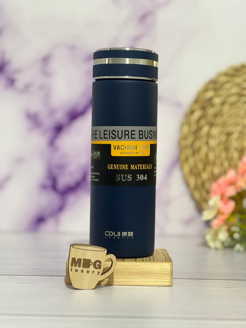 فلاسک VACUUM CUP نوار استیل 400 میل استیل 304 — تصویر ۲