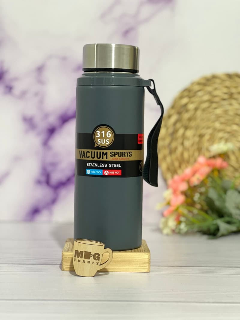 فلاسک VACUUM SPORTS درب استیل 800 میل استیل 316 — تصویر ۵