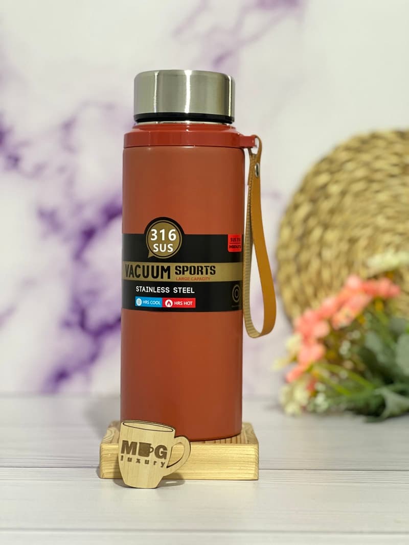 فلاسک VACUUM SPORTS درب استیل 800 میل استیل 316 — تصویر ۲