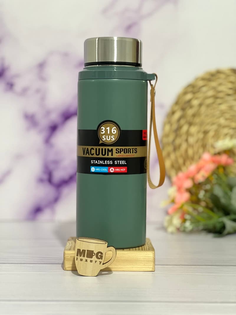فلاسک VACUUM SPORTS درب استیل 800 میل استیل 316 — تصویر ۴