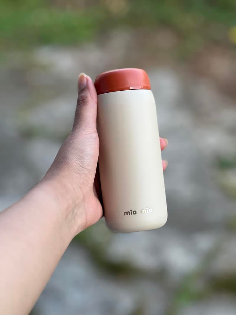 تراول ماگ استوانه mio mio کوچک 200 میل استیل 316 — تصویر ۸