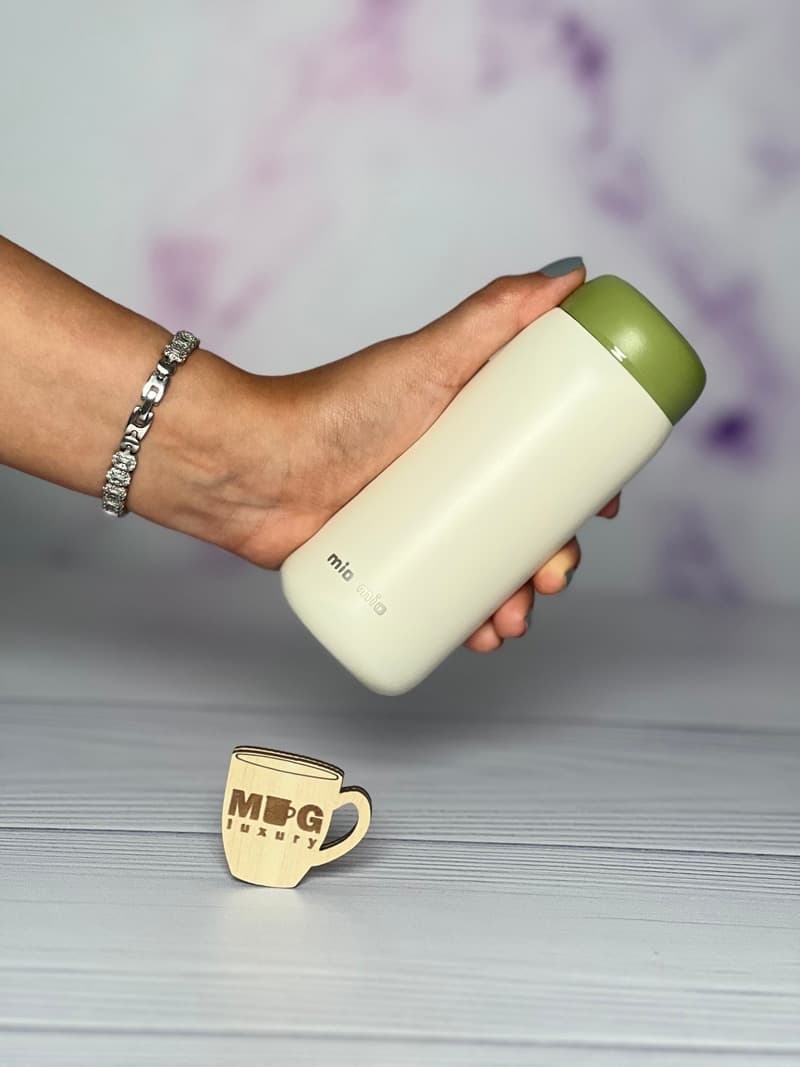 تراول ماگ استوانه mio mio کوچک 200 میل استیل 316 — تصویر ۴