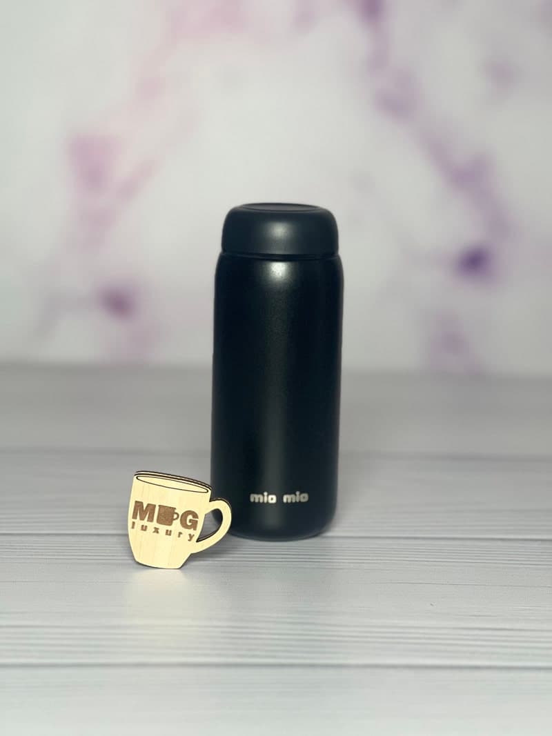 تراول ماگ استوانه mio mio کوچک 200 میل استیل 316 — تصویر ۳