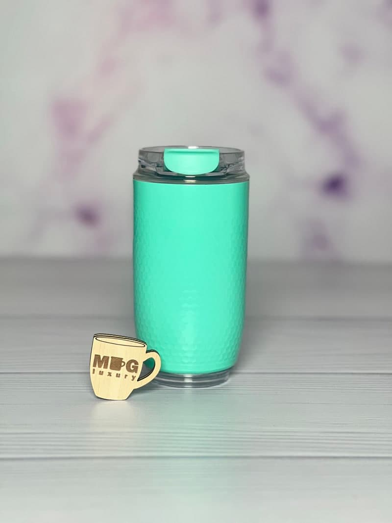 تراول ماگ نشکن زنبوری آسان نوش دار 320 میل استیل 304 — تصویر ۳