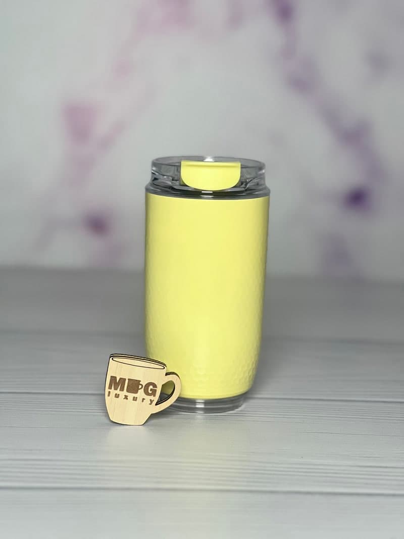 تراول ماگ نشکن زنبوری آسان نوش دار 320 میل استیل 304 — تصویر ۵