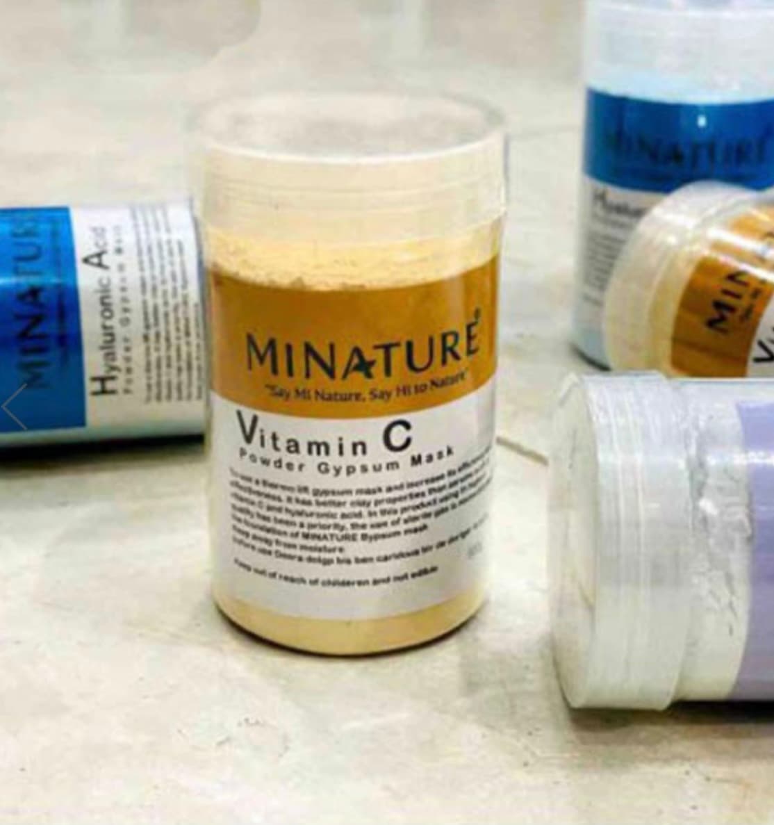 ماسک گچی میناتور MINATUR ویتامین C — تصویر ۲