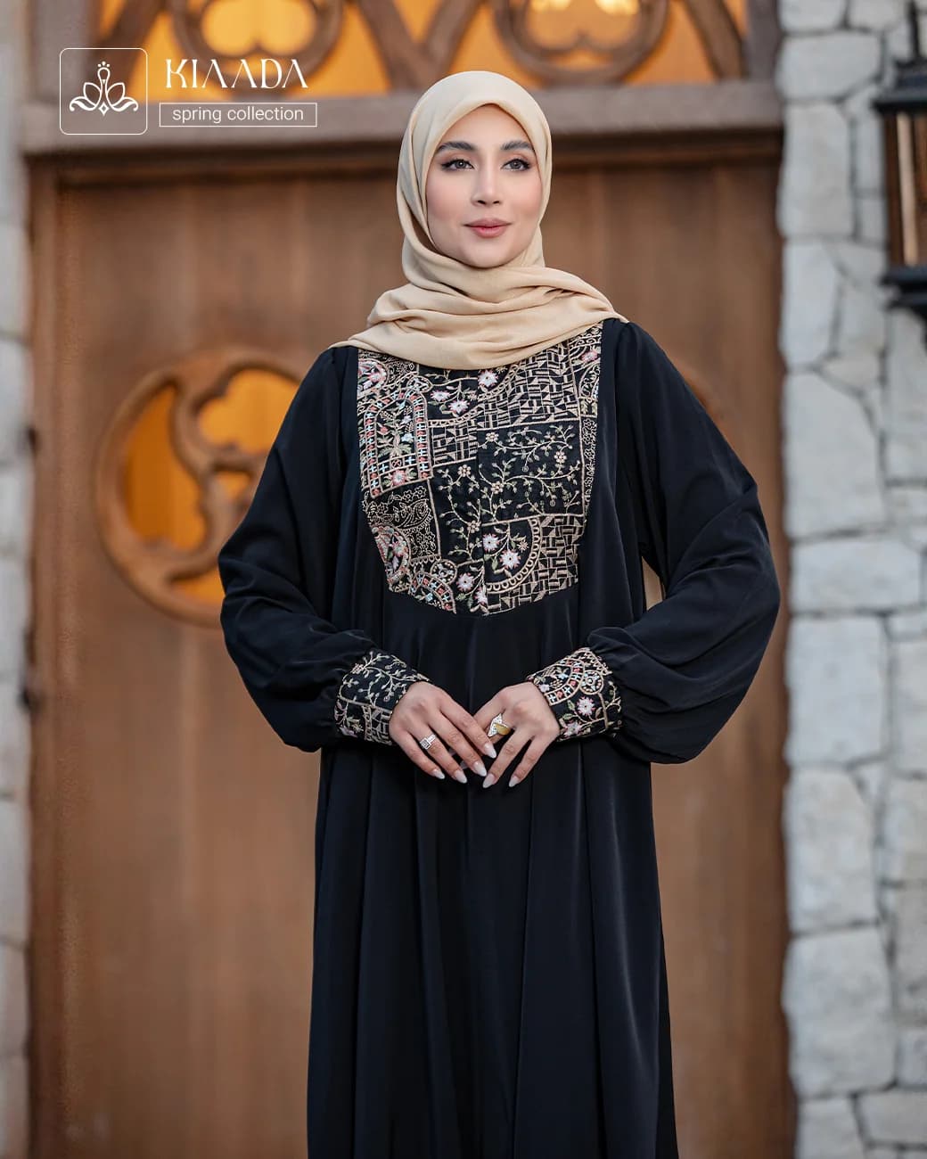 مانتو زنانه مدل شراره تافته ابریشم — تصویر ۲