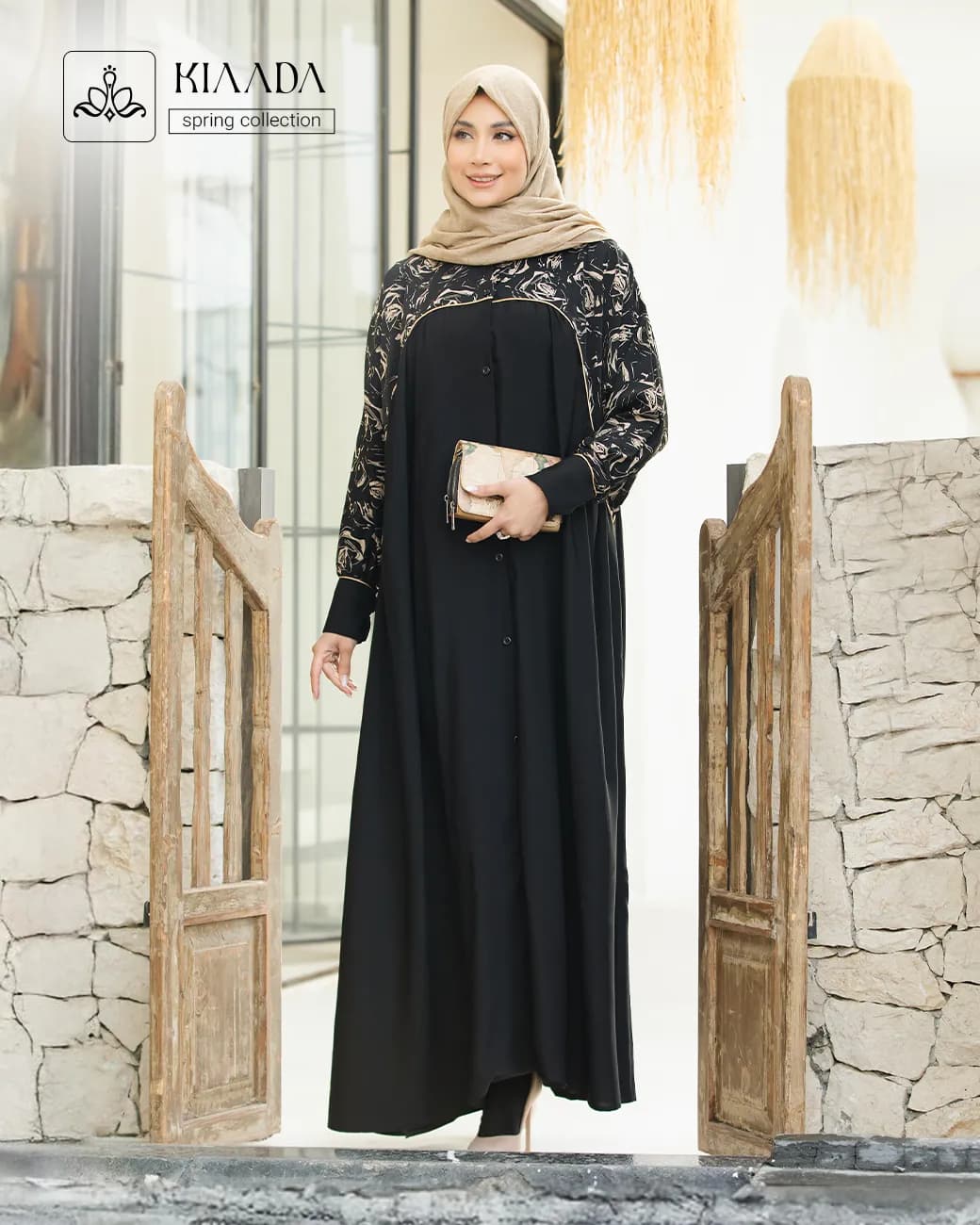 مانتو جلوباز زنانه مدل دنیز