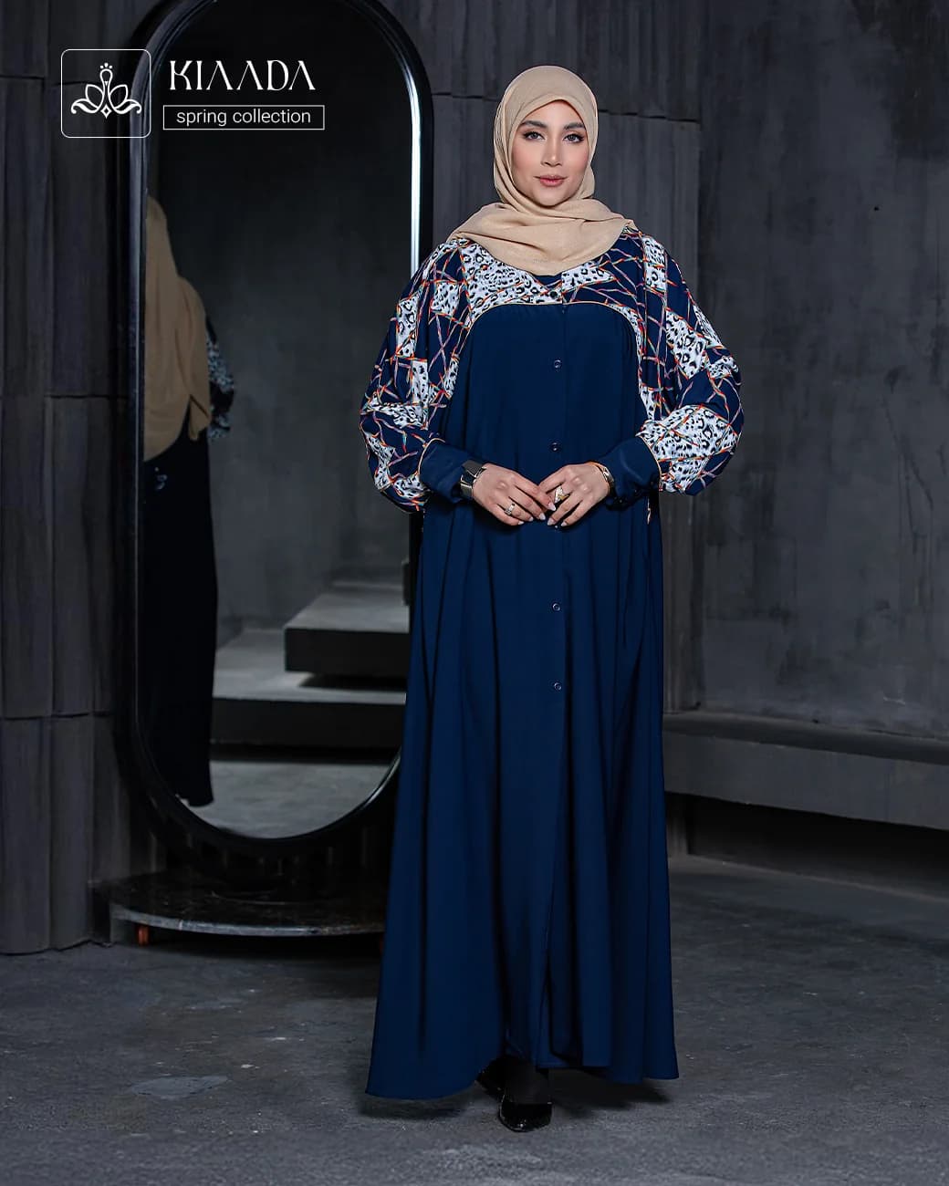 مانتو جلوباز زنانه مدل دنیز — تصویر ۵
