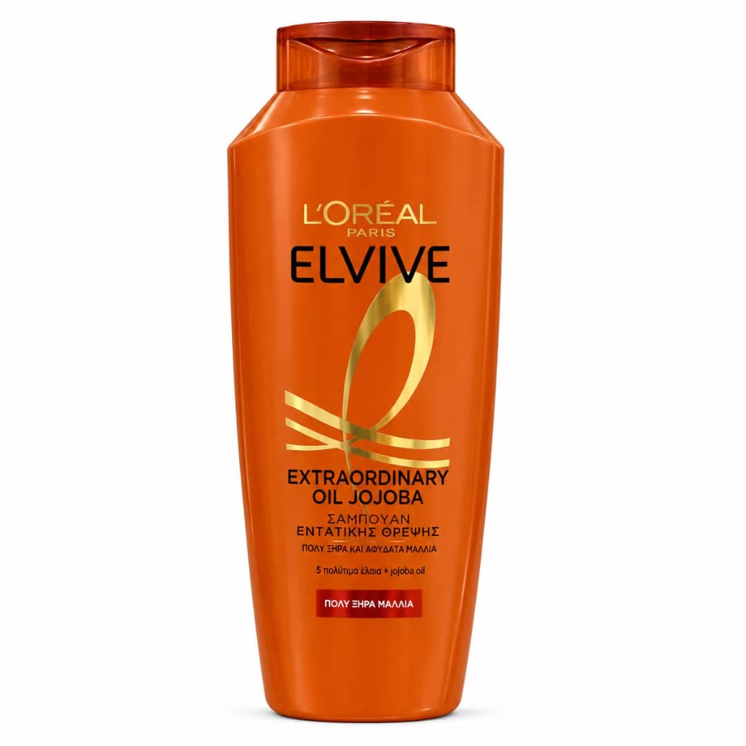 شامپو موهای خشک لورال SHAMPOO EXTRAORDINARY OIL JOJOBA ELVIVE LOREAL